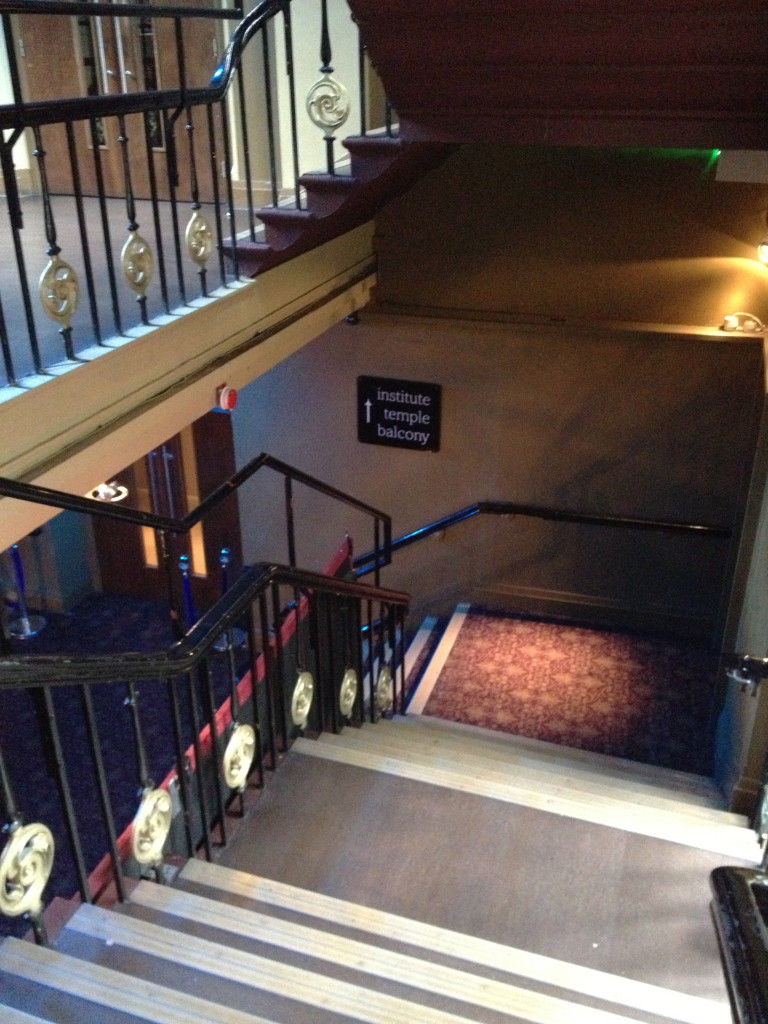front stairs