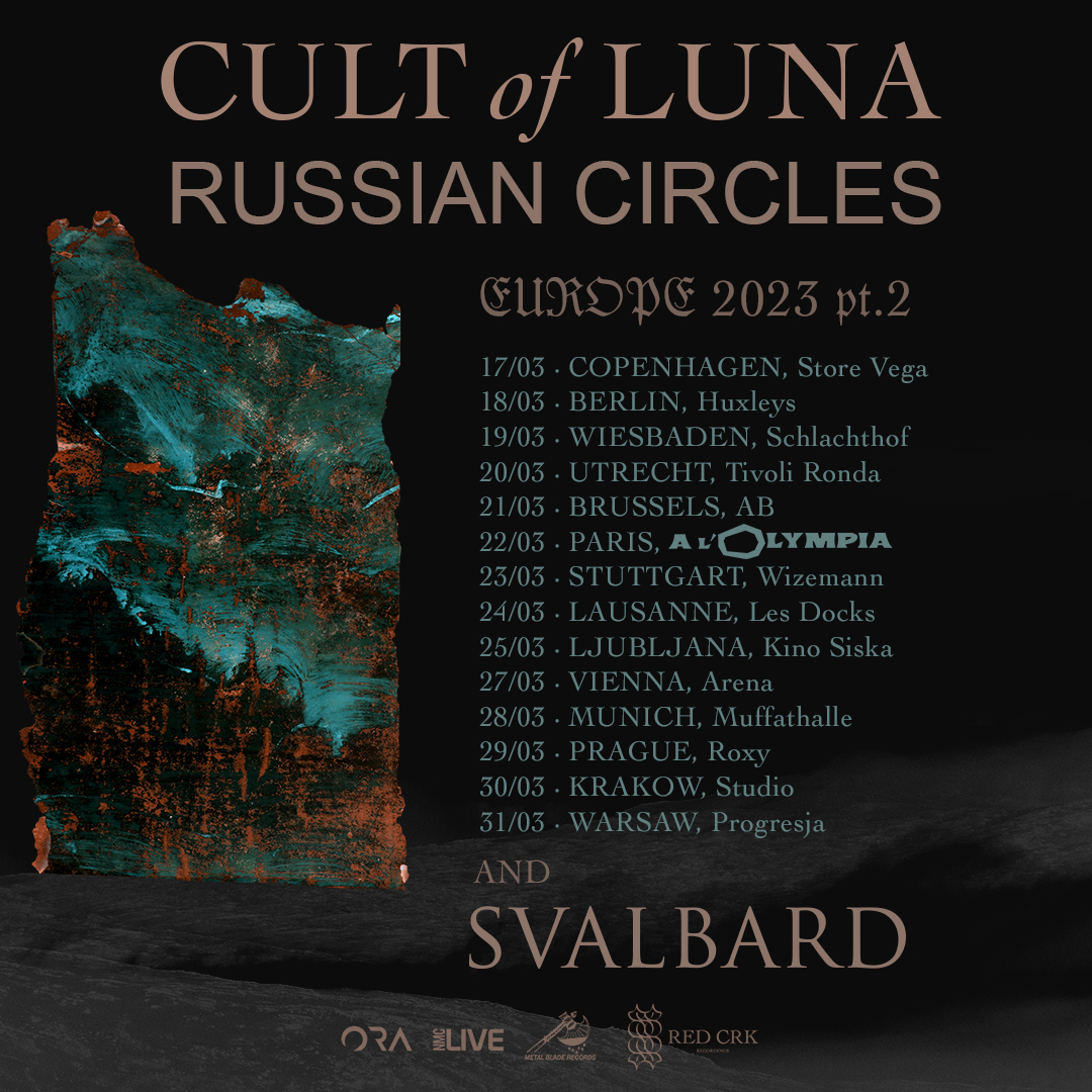 Shadowing Opportunity – Cult of Luna – Europe | SoundGirls.org